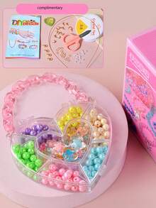 1 Box Handmade Beaded Toys, Wholesale Girls DIY Bracelet Educational Craft Jewelry Materials For Necklace & Bracelet