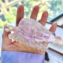 French Crystal Star Hair Clips, New Strawberry Heart Acrylic Hair Claws, Elegant & Cute Hair Clips, Sweet Girl Style Hair Clips, Nape Hair Clips