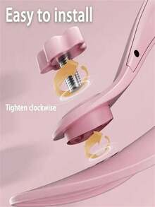 1PC Pink Pelvic Floor And Leg Muscle Trainer - Adjustable Angle, Home Fitness Equipment For Thigh, Hip And Glute Exercises, PP Material, Sports Accessory, Valentine's Day, Ramadan, Back To School (Random Style) - Multicolor - View 5