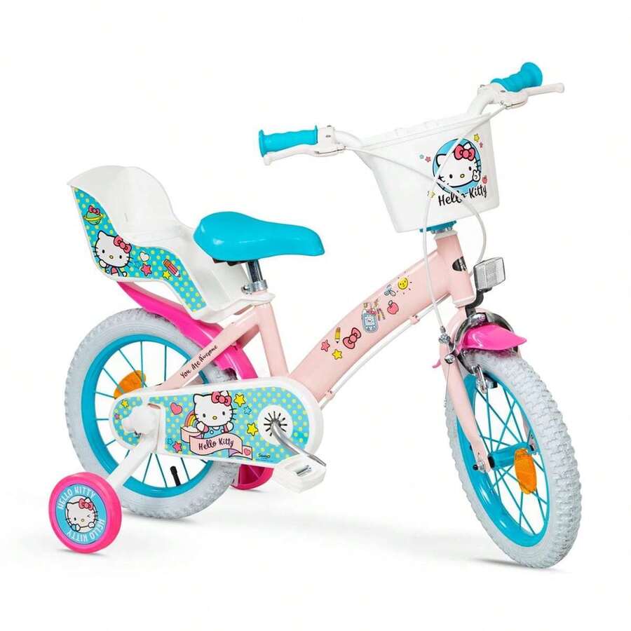 Bicicleta  Rosa 14" ✅ Entrega 24/48h a España (península) - Bicicletas Infantiles - Toimsa - Ref. 1449 - Multicolor - Ver 1