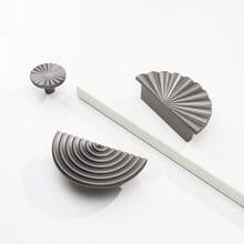 Luxury Solid Zinc Alloy Drawer Knobs, Cabinet Handles, Furniture Hardware For Modern Wardrobe, Vanity, Cupboard