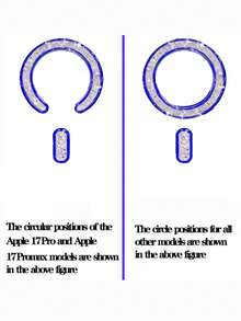 Hadaasi 1个皇家蓝电镀水钻亮片时尚手机壳，兼容苹果17 Pro Max、17 Pro、17 Air、17，支持无线充电，防震保护套，也兼容苹果16、15、14、13、A12、11 Pro Max Plus，时尚设计，经久耐用，是苹果用户和爱好者理想的生日礼物、派对礼物、春季周年纪念礼物、结婚礼物。 - 藏蓝色 - 查看 8