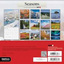 2026 Seasons Mini Wall Calendar(default) - Multicolor - Ver 4