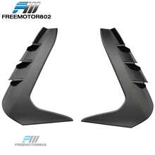 Fits 22-25 Subaru BRZ Andamp;  GR86 STI Style Front  Side Vent Matte Black - As Pic - View 5