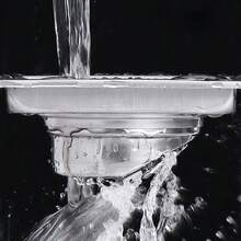 1 pezzo Scarico doccia nascosto, Scarico in acciaio inossidabile - Design moderno e elegante, Rimovibile, Anti-odore e Anti-intasamento, Copertura dello scarico integrata, Sistema di drenaggio efficiente, Adatto per bagno, balcone, cucina ecc. - Disponibile in misure da 4 pollici e 6 pollici Accessori per il bagno Strumenti per il bagno - Multicolore - Visualizzare 11