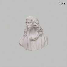 1 Set 3D Statue Fridge Magnets, Beethoven, David, Apollo, Goethe, Athena Sculpture Magnets, Creative Photo Wall Decor, Cute Decoration For Fridge, Whiteboard, Cabinet, Kitchen, Office, Home, Valentine's Day Gift - Multicolor - View 10