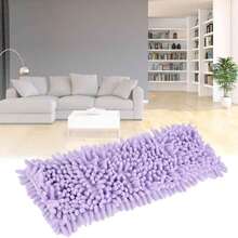 WGFOIP Microfiber Mop Pads, Reusable Flat Dry Wet Washable Mop Head Replacement For Floor Cleaning - trắng - Xem 1