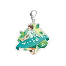 1pc/4pcs Cute Volleyball Team Character Acrylic Keychain - Hinata Shoyo, Kageyama Tobio, Tsukishima Kei, Sawamura Daichi, Sugawara Koushi, Cute Pendant, Unisex, Suitable For Backpacks, Keys, Car Decor, Fan Gifts, Y2K Fashion, Lightweight, Vivid, Double-Sided Printing, High-Definition Material, Creative Accessory, Unisex, Daily Use, Party Decor, Collection