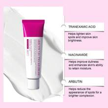 1 tuýp kem chứa 7% Arbutin + 4% Kojic Acid, 70.000ppm Arbutin, 40.000ppm Kojic Acid, Niacinamide, Glutathione, giúp làm đều màu da, tăng cường độ rạng rỡ cho da, sản phẩm chăm sóc da Hàn Quốc, dưỡng ẩm, làm dịu da, chống lão hóa, kiểm soát dầu và dưỡng ẩm, giảm nếp nhăn. - Nhiều màu - Xem 3