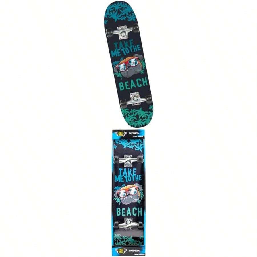 STREET RIDERS Patineta Perro Take Me To Beach 31 Pulgadas(default) - Multicolor - Ver 1