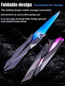 Singularity , Game Peripheral Prop, Plastic Replica Knife, Style Fidget Toy, Anime Weapon Model