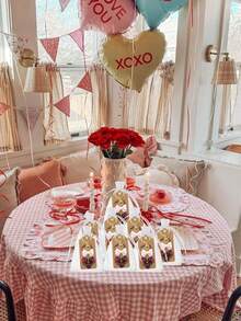 3pcs Holiday Party Gift Set: Cherry Bow Keychain, White Organza Bag, Thank You Card, Backpack Charm, Valentine's Day Gift, Gift Set, Suitable For Theme Events, Weddings, Dates, Proposals, Birthday Parties, Anniversaries. - Multicolor - View 3