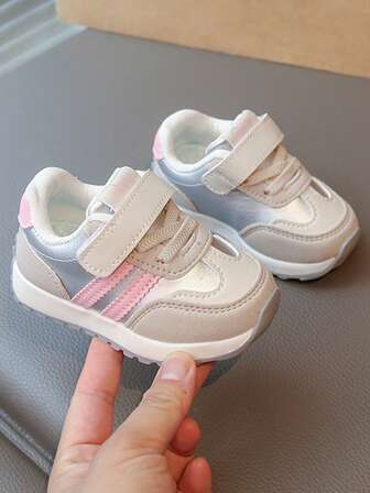 1 Paar Kinder/Kleinkinder Sportschuhe, PU Outdoor/Indoor Lässig Sneaker, rutschfest, strapazierfähig, bequem, süß, Laufschuhe für alle Jahreszeiten