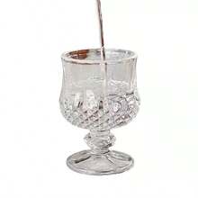 12/6/4/2pcs Diamond/Butterfly Pattern 40ML Stemmed Glass Cups, Transparent And Refractive, Elegant Mini One-Sip Cups, Stemmed Design Prevents Overdrinking - Clear - View 6