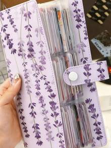 Set de 2 álbumes de fotos, álbum de tarjetas de fotos, tarjetas de fotos de ídolos, álbum coleccionable de tarjetas de fotos de ídolos, tarjetas de fotos sueltas de estrellas de K-pop, tarjetas de fotos, álbum de exhibición de tarjetas de fotos de personajes de anime y videojuegos, álbum de tarjetas de anime y videojuegos - Multicolor - Ver 8