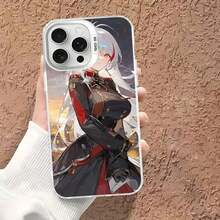 Funda trasera mate a prueba de golpes para 17 16 15 14 13 12 11 Pro Max Plus de Anime Azur Lane, compatible con Galaxy S22 S23 S24 S25 Plus Ultra - Z2 - Ver 6