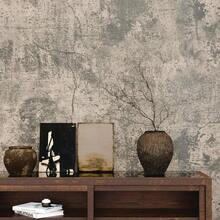 1 Roll Vintage Cement Texture Wallpaper, Self-Adhesive Industrial Style Sticker, Suitable For Bedroom, Living Room, Bathroom, Applicable To Desks, Cabinets, Walls, Removable Vinyl Wallpaper (15.7 In X 393.7/196.8/118.1/39.3 In)