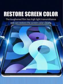 2pcs IPad Tempered Glass Screen Protector - High Definition, High Transparency, Anti-Scratch, Anti-Drop, Full Screen Coverage, Strong Anti-Fingerprint, Sensitive Touch, Compatible With IPad (Air 4, 5, 6)/(7, 8, 9, 10th Gen)/IPad 11 1A16(2025) - Clear - View 7