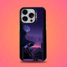 Funda de Teléfono Call Of The Night Nazuna para iPhone 17 16 15 14 13 12 11 Pro E Air, funda mate negra estilo Candy, diseño anime, protección anti-golpes, accesorios para fans compatible Apple - Z2 - Ver 1