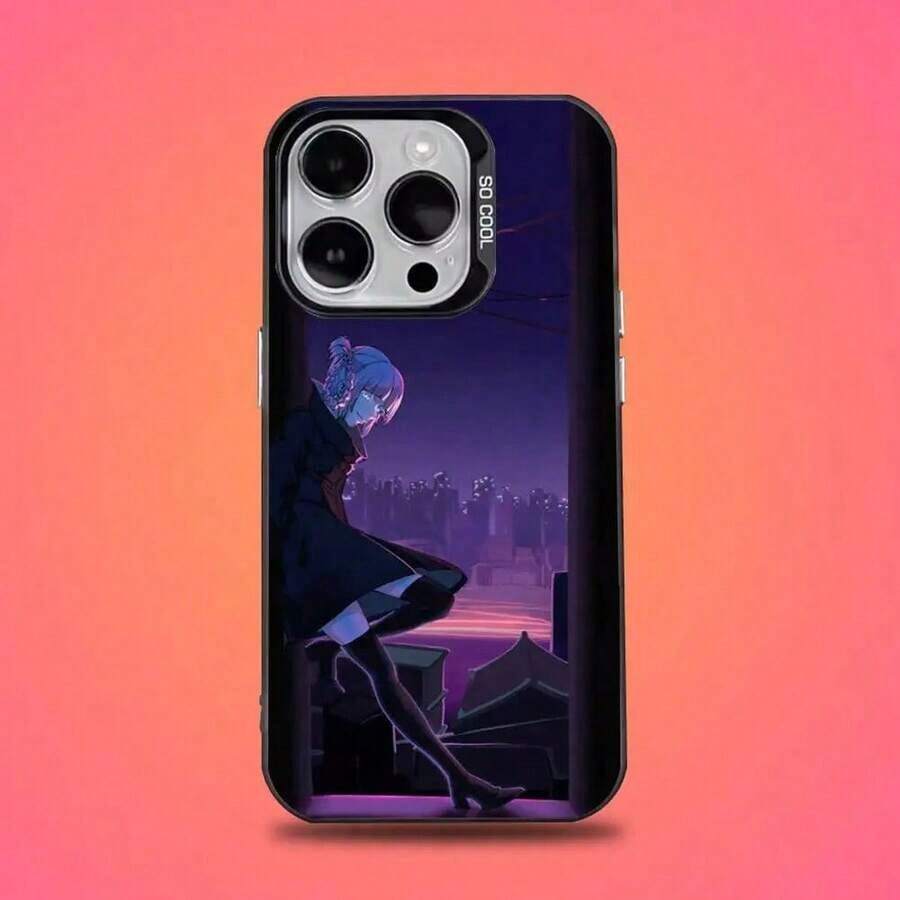 Funda de Teléfono Call Of The Night Nazuna para iPhone 17 16 15 14 13 12 11 Pro E Air, funda mate negra estilo Candy, diseño anime, protección anti-golpes, accesorios para fans compatible Apple - Z2 - Ver 1