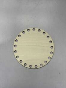 1/5pcs Woven Bag Bottom Wooden Basket Bottom Wooden Crochet Hook Accessories DIY Woven Crochet Hook Bottom Weaving Kit DIY Yarn Basket Crochet Hook Basket Bottom Handbag Wallet Bottom Bag Making Circular