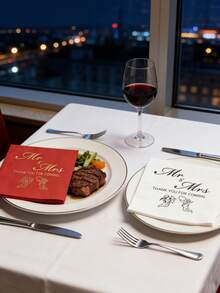 20/1 pieza Vajilla desechable para el Día de San Valentín - Servilletas, Manteles de 10*10 pulgadas, Servilletas de cocina, Servilletas blancas. Para familia, fiesta del Día de San Valentín, decoración de banquetes. Artículos esenciales para restaurantes y cocinas. - Multicolor - Ver 2