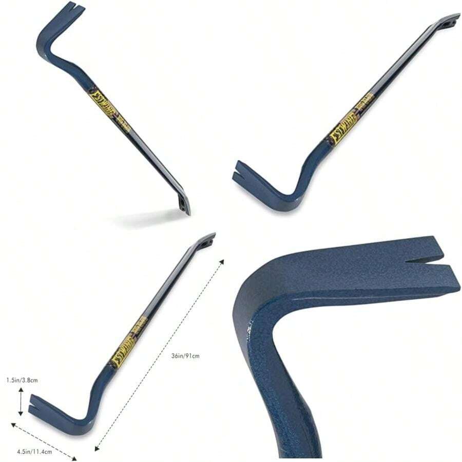 Estwing EWB-24PS Wrecking Bar, Gooseneck, 24-Inch(36" (Inches)) - Multicolor - Ver 1