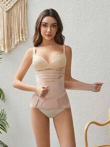 Bộ 3 chiếc nịt eo, Đai định hình eo thon gọn mạnh mẽ - Màu be - Xem 8