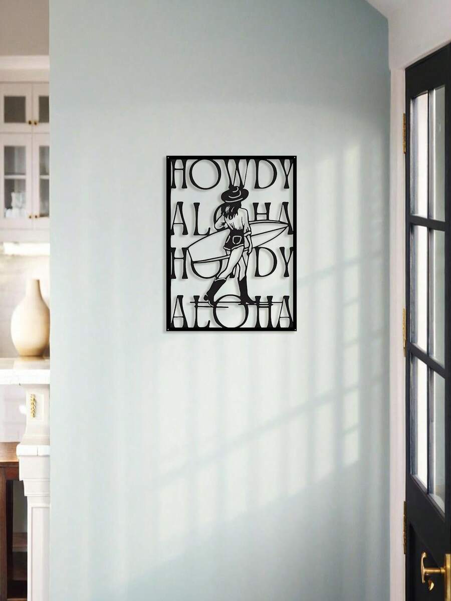 1件装 + 西部复古 + 金属 + 牛仔装饰 + 极简复古 + 牛仔文字 + 吸睛 + 西部休闲 + 适合狂欢节、感恩节、复活节 + 西部主题派对 + 客厅、书房、庭院、咖啡馆 + 四季皆宜 - 彩色 - 查看 1