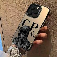 1pc Fashionable Eyeglasses Case For Boys, Compatible With IPhone 11-16 Series - Black - View 3