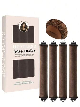 5 st/4 st/3 st hårstylingset + sovmössa, värmefri böjtång, praktisk, locktång, hårcrunchie, sömnhårstylingsverktyg, hårcrunchie för kvinnor, värmefria vågor, resetillbehör, resematerial, frisyr, frisörtjänster, lockigt hår, hårrullar, hårböjtång, värmefri lockning, värmefria lockar, hårböjtång, rullar, hårlockning, hårrullar, verktyg för lockigt hår, hårrullar, hårrulle, lockdiffusor, hår, resor, hårprodukter, hårverktyg, hårsaker, barberare, barbertillbehör, barbersalong, frisörutrustning