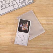 50pcs A7 Clear Card Sleeves, 3-Inch Postcard Holders, 6-Ring Kpop Mini Collection Album Refill - Clear - View 3