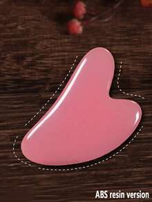 1pc Amethyst Gua Sha Facial Tools, Natural Jade Stone Guasha, Manual Massage Sticks For Jawline Sculpting And Puffiness Reducing, Scraping Massage Tool, Skin-Care Tool