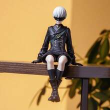 尼尔：机械纪元 2B 9S A2 可动动漫手办模型雕像桌面摆件收藏品，万圣节和圣诞节礼物 - 彩色 - 查看 5