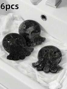 6个宠物毛发去除洗衣球，蓬松洗衣球 - 防毛发，洗衣机清洁球，可重复使用且耐用的绒毛收集器，保持衣物和床上用品无毛发，宠物主人必备 - 升级您的洗衣体验