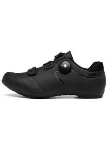 Professional Road Cycling Shoes,Cycling Flats Non-Slip Cycling Shoes,Sports Shoes SPD Non-Slip Mountain Bike Shoes Speed Shoes,Unisex Male And Female - Black - View 4