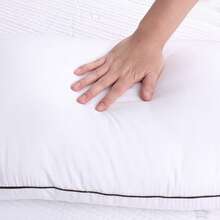 UFIST 5-Star Hotel Quality Pillow Hypoallergenic Polyester | Machine Washable, Non-Collapse | Deep Sleep Neck Support - White - View 5