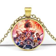 1件装怪物故事吊坠项链 | 怪物设计 | 休闲颈部装饰及系列配饰，动漫怪物项链 | 日常休闲配饰及青年礼物，返校季配饰及粉丝礼物，休闲户外装饰及青年休闲配饰，新年礼物，情人节礼物，复活节礼物（随机款式） - 彩色 - 查看 10