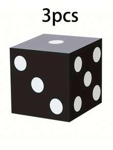 Hộp quà xúc xắc sòng bạc 6 chiếc, Hộp quà xúc xắc sòng bạc 11 inch, Thiết kế quân bài Poker, Bộ 6/3 món đồ dùng tiệc chủ đề sòng bạc, Trang trí tiệc đêm Las Vegas, Trang trí trò chơi trung tâm năm mới với xúc xắc 3D, Trang trí tiệc đêm Las Vegas với xúc xắc 3D, Trang trí trung tâm năm mới (Nền trắng chấm đen), Trang trí tiệc sòng bạc, Trang trí đêm trò chơi, Hộp quà chủ đề sòng bạc (Đen, Trắng, Đỏ) - Nhiều màu - Xem 14