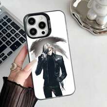 Funda de teléfono Booshill 17 16 15 14 13 12 11 Max color mate plata para 17 Air Galaxy S22 S23 S24 S25 Plus Ultra - Blanco - Ver 1