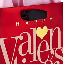 Hallmark - Bolsa de regalo grande de 13 pulgadas con papel de seda (lunares rojos) para Navidad, día del padre, cumpleaños, graduaciones, día de San Valentín, día más dulce o cualquier ocasión(Rojo) - Multicolor - Ver 6