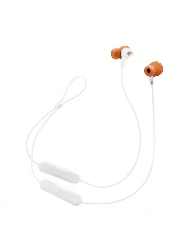 JBL RUNBT 3 Earphones: Hands-Free Calling Anytime During Exercise, Ultra-Long Battery Life, Lightning-Fast Charging, Ergonomic Design For Comfortable Wear. - Ivory - View 1