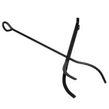 Outsunny Log Holder, 2-Tier Log Storage, Log-Making Tool, Black, 40 X 30 X 74.5 Cm - Black - View 7