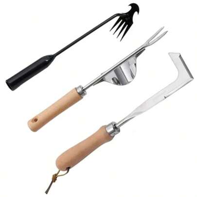 3 Pack  Puller Tool Manual Hand Er Paver Stainless Steel Crevice Ing Digger Tool Paving Brick Moss Removal Lawn Edger And Driveway Pedestrian Walkway Manual Ing Machine