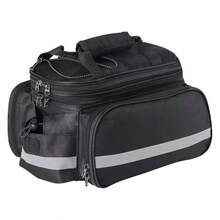 Large Capacity Waterproof Bicycle Rear Rack Bag, Suitable For Mountain Bike Long-Distance Riding, Luggage Carrier Pannier