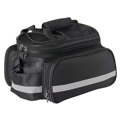 大容量防水自行车后货架包，适用于山地车长途骑行，行李架驮包