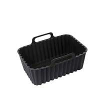 1/2/3pcs Reusable Silicone Air Fryer Liners, Rust-Proof Easy To Clean Multi-Functional Kitchen Accessory, Heat-Resistant Silicone Tray, Universal For Air Fryer, Oven, Frying Pan, Suitable For Outdoor Cooking, Baking And Cake Making Kitchen Tool - Multicolor - View 13
