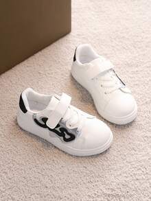 1双儿童时尚休闲户外运动鞋，适合春季穿着 - 米色 - 查看 5