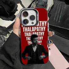 Funda de teléfono Thalapathy V-Vijay India para 17,16,15,14,13,12,11,Pro,Max,Plus, anti-caída, negra mate, parachoques duro - Z3 - Ver 4