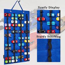 Wall-Mounted Storage Rack, Kids Toy Car Display Board, Storage Bag, Baby Toy Organizer - Multicolor - View 9